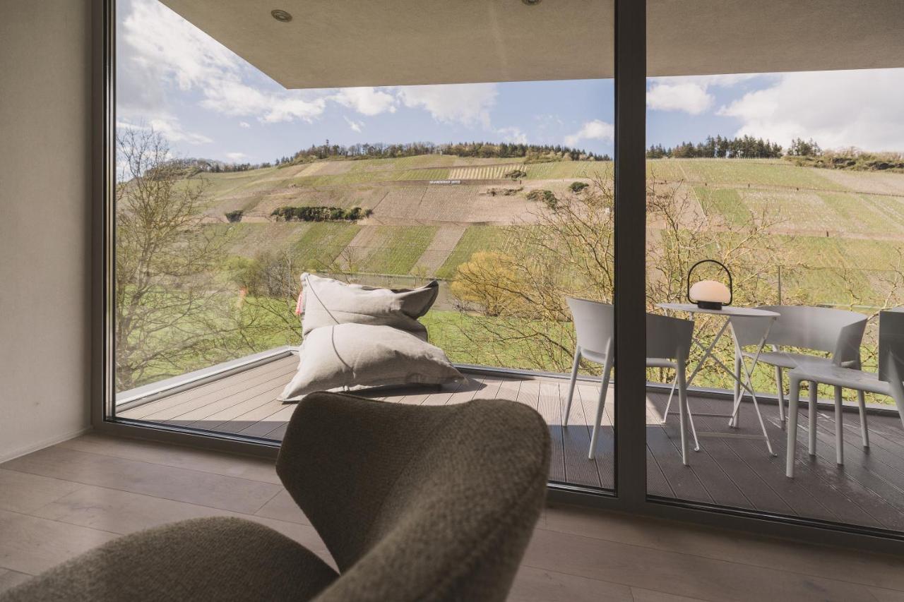 Steillage - Design Moselsuiten Mit Panoramablick Und Spa Brauneberg Buitenkant foto