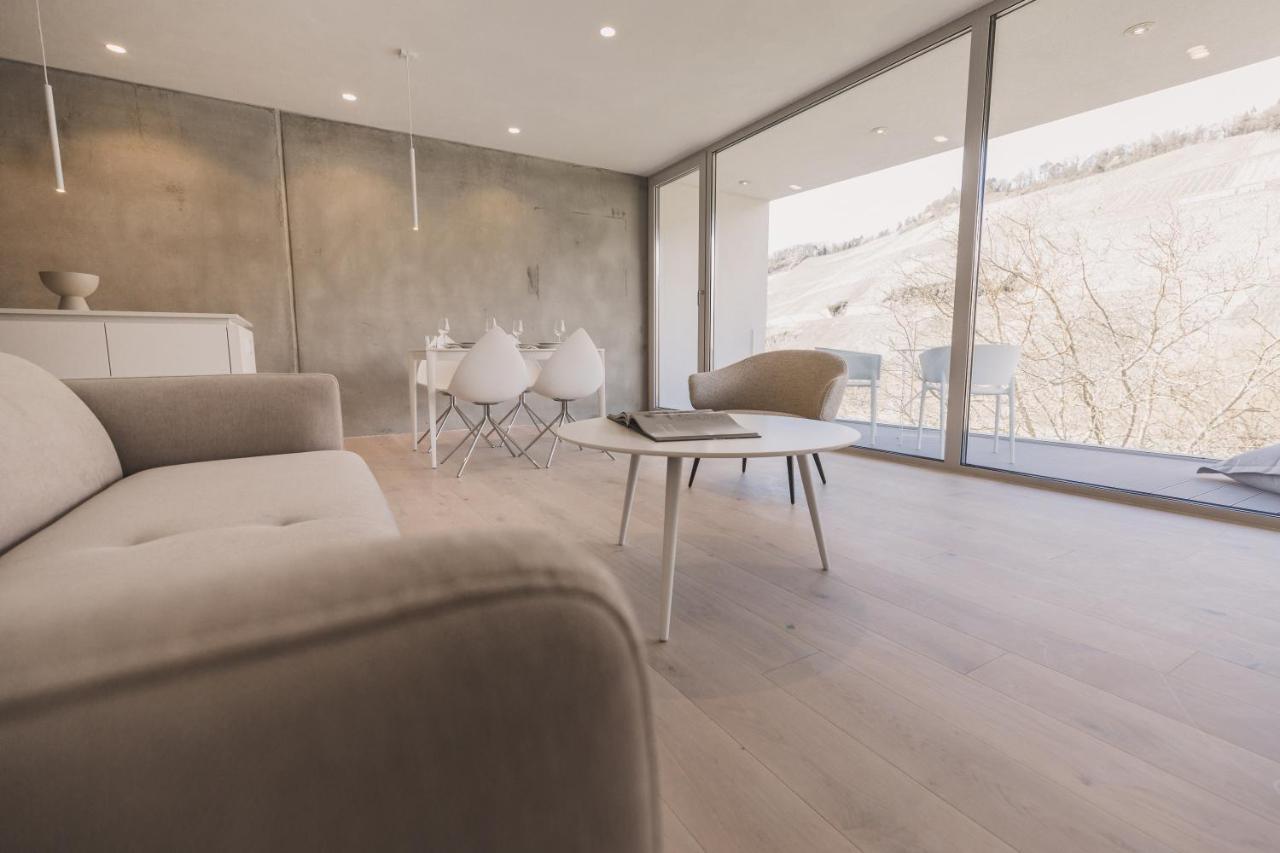 Steillage - Design Moselsuiten Mit Panoramablick Und Spa Brauneberg Buitenkant foto